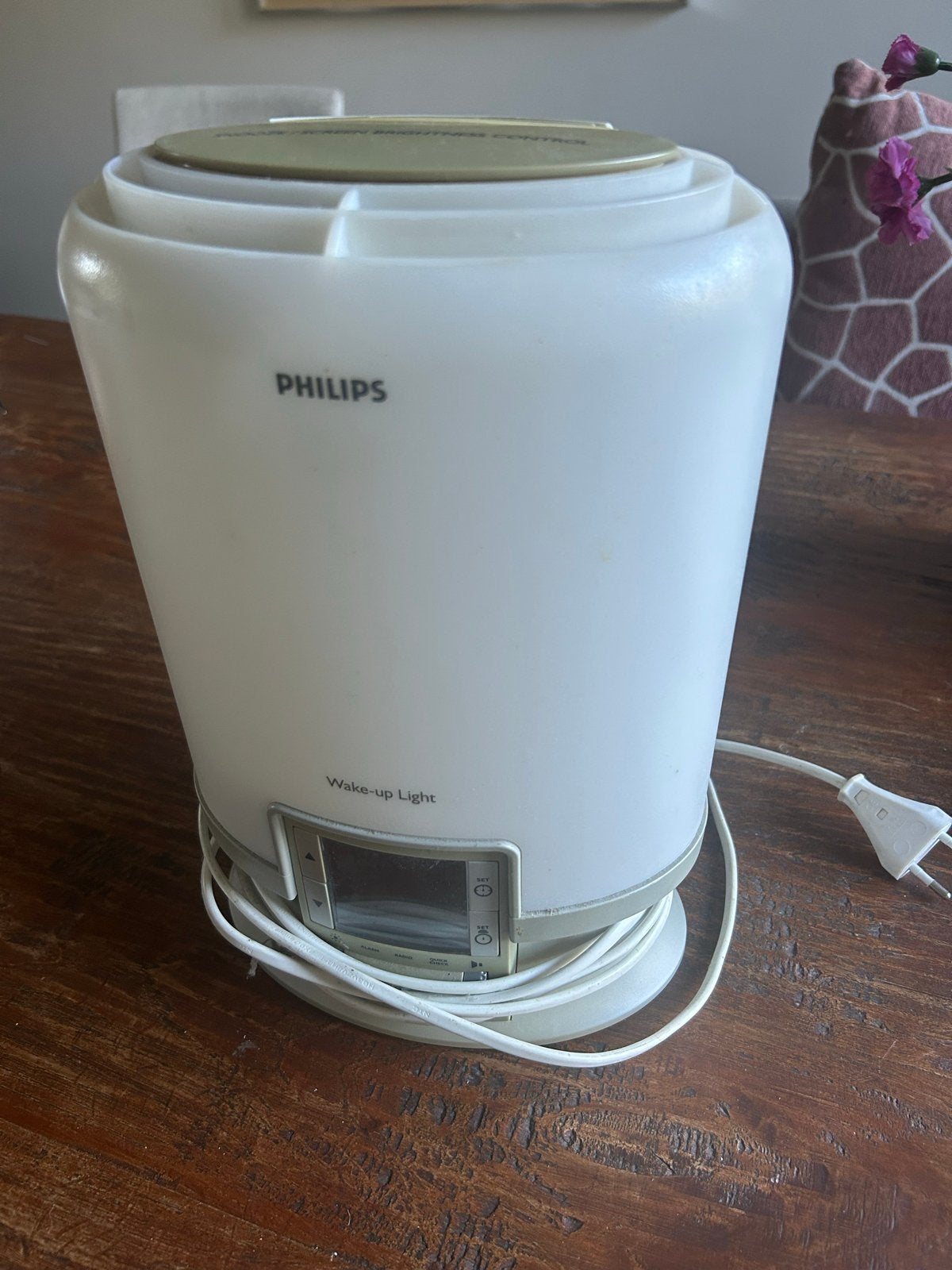 Philips Wake-up Light - Wekker met licht en geluid, Ophalen of Verzenden, Gebruikt, Digitaal