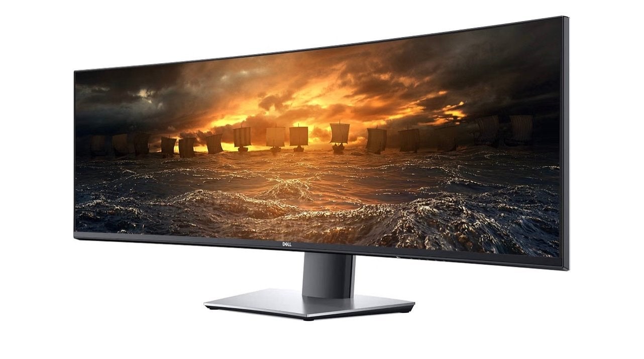 Dell UltraSharp U4919DW 49" QHD Ultrawide Monitor, IPS, Curved, Ophalen of Verzenden, Zo goed als nieuw