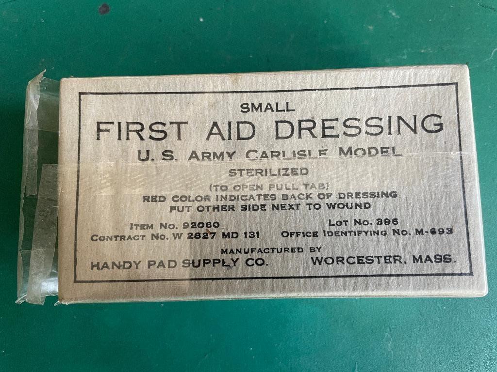 US vitrine vulling origineel wo2 ww2, Verzamelen, Militaria | Tweede Wereldoorlog, Ophalen of Verzenden, Landmacht, Amerika
