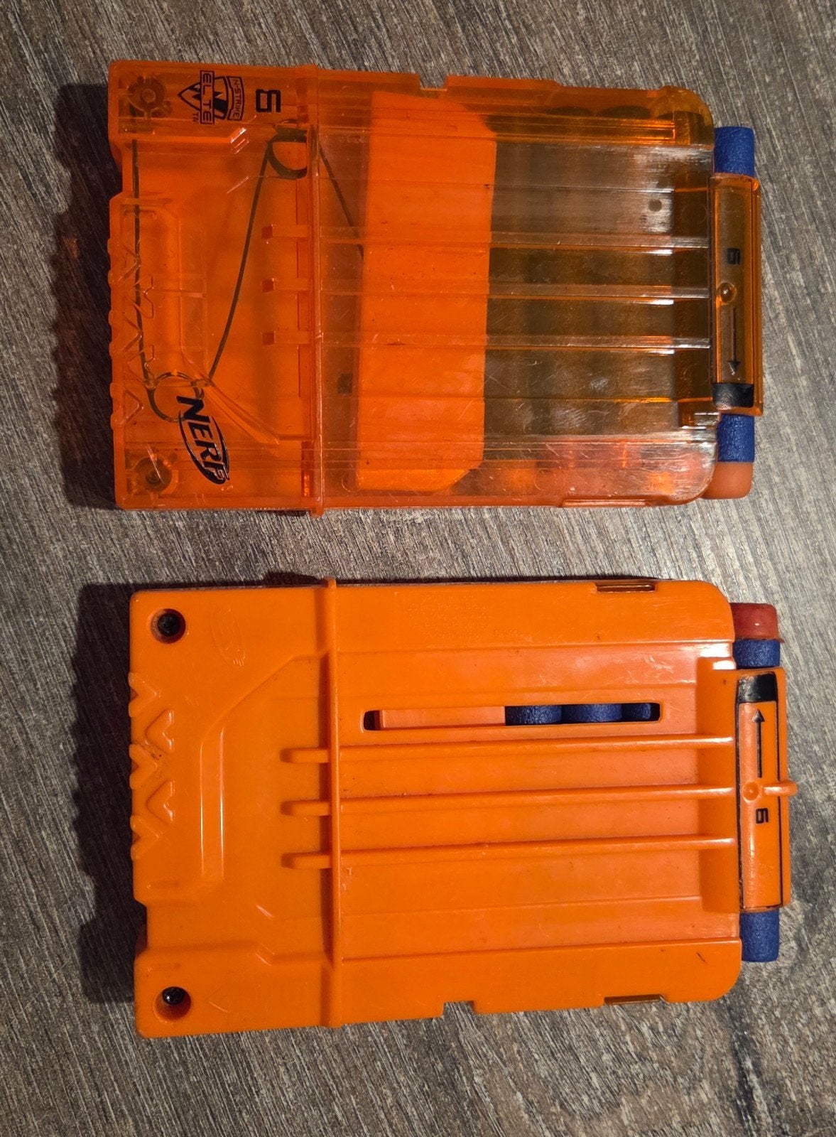 Nerf magazijn - 2 stuks, Ophalen of Verzenden, Gebruikt, Jongen of Meisje