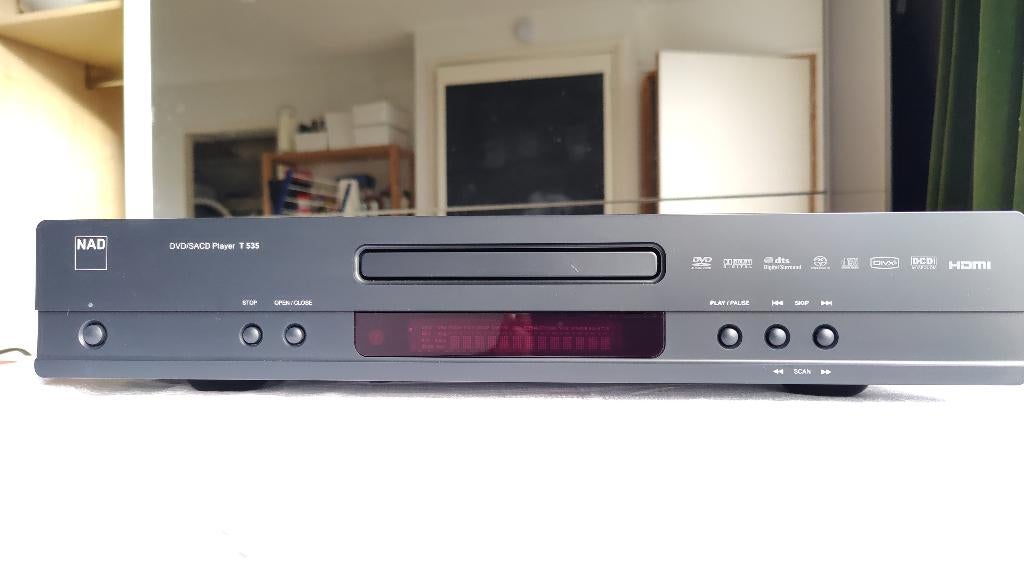 NAD T535 DVD / SACD speler - universeel, Audio, Tv en Foto, Dvd-spelers, Ophalen of Verzenden, Gebruikt, Dvd-speler, Overige merken