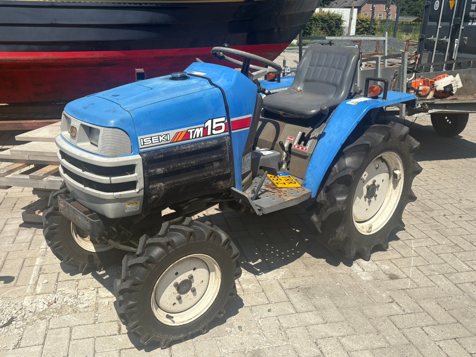 Iseki Tm 15 mini trekker, Gebruikt, Tot 2500, Tot 80 Pk, Ophalen