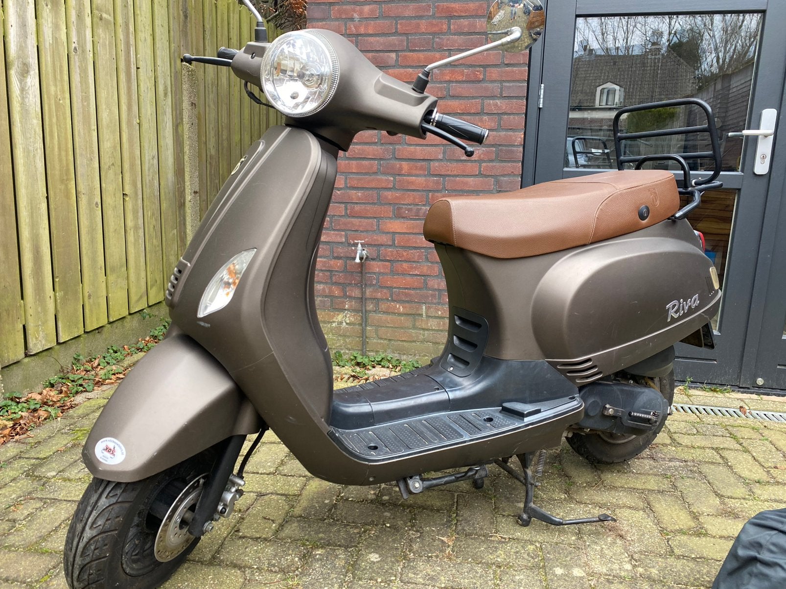 Riva Scooter, Fietsen en Brommers, Scooters | Overige merken, Ophalen, Gebruikt, Benzine, Maximaal 25 km/u
