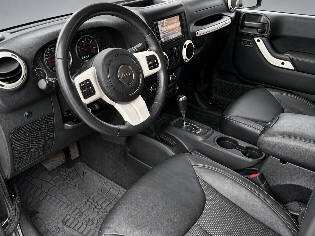 Jeep Wrangler 2.8 CRD Rubicon | Grijs kenteken | Led | Navi, Automaat, Euro 5, Gebruikt, Zwart