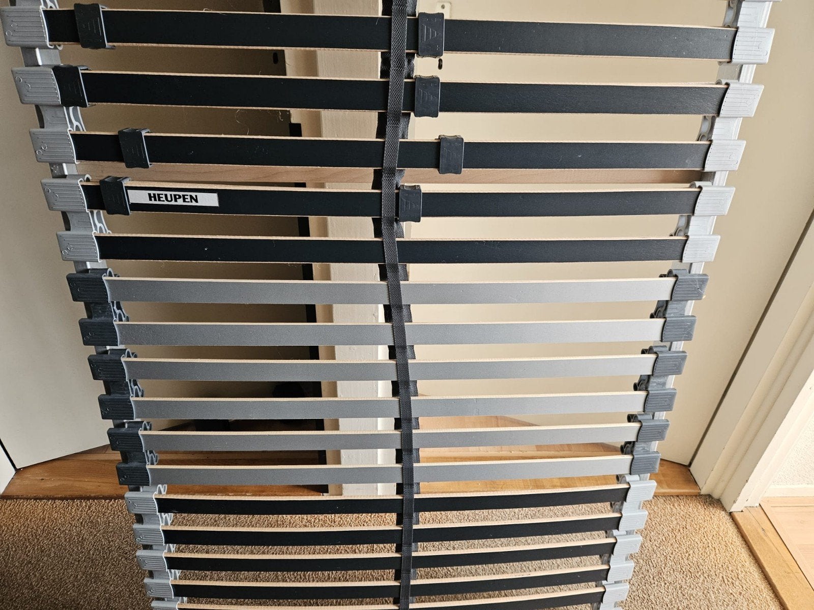 lattenbodem, Ophalen, 90 cm, Eenpersoons, Zo goed als nieuw