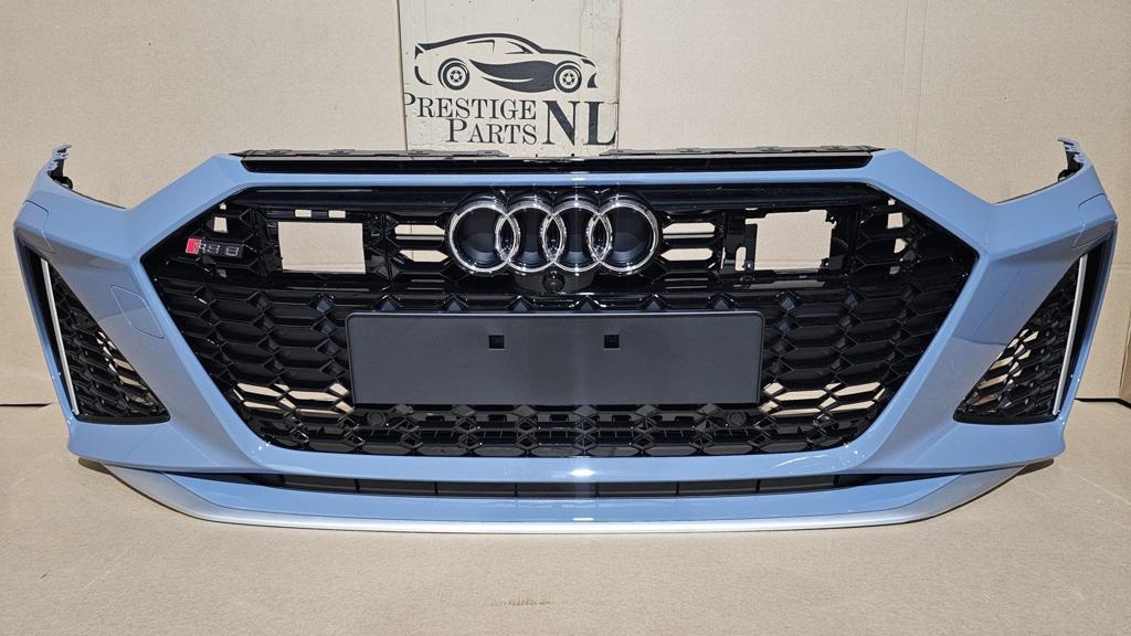 Voorbumper Audi A6 C8 4K RS6 ORIGINEEL PDC KLS CAMERA Bumper, Gebruikt, -, Voor, Bumper