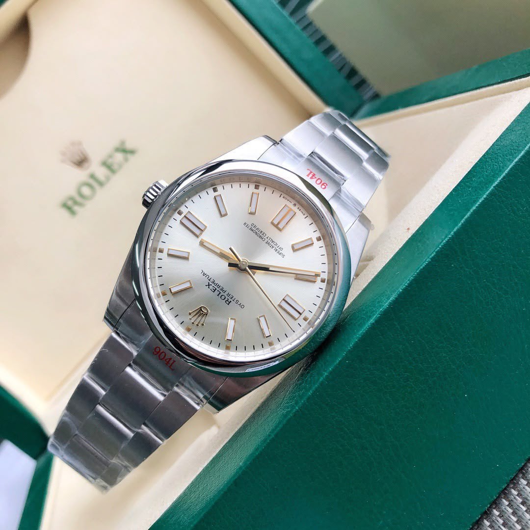 Oyster perpetual 41 3235, Ophalen of Verzenden, Staal, Overige merken, 1960 of later