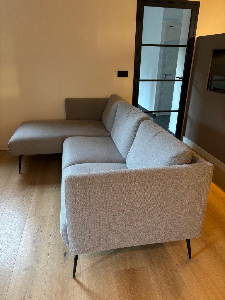Bank Lund, 2,5 zits met longchair, Cape Paloma (Trendhopper), Ophalen, Gebruikt, 125 tot 150 cm, Hoekbank
