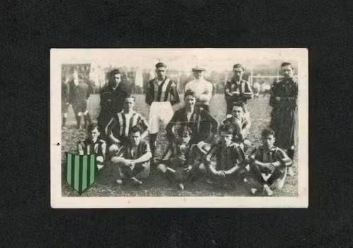Voetbalplaatje Zeelandia Middelburg 1930/1931 (355)., Verzamelen, Ophalen of Verzenden, Zo goed als nieuw