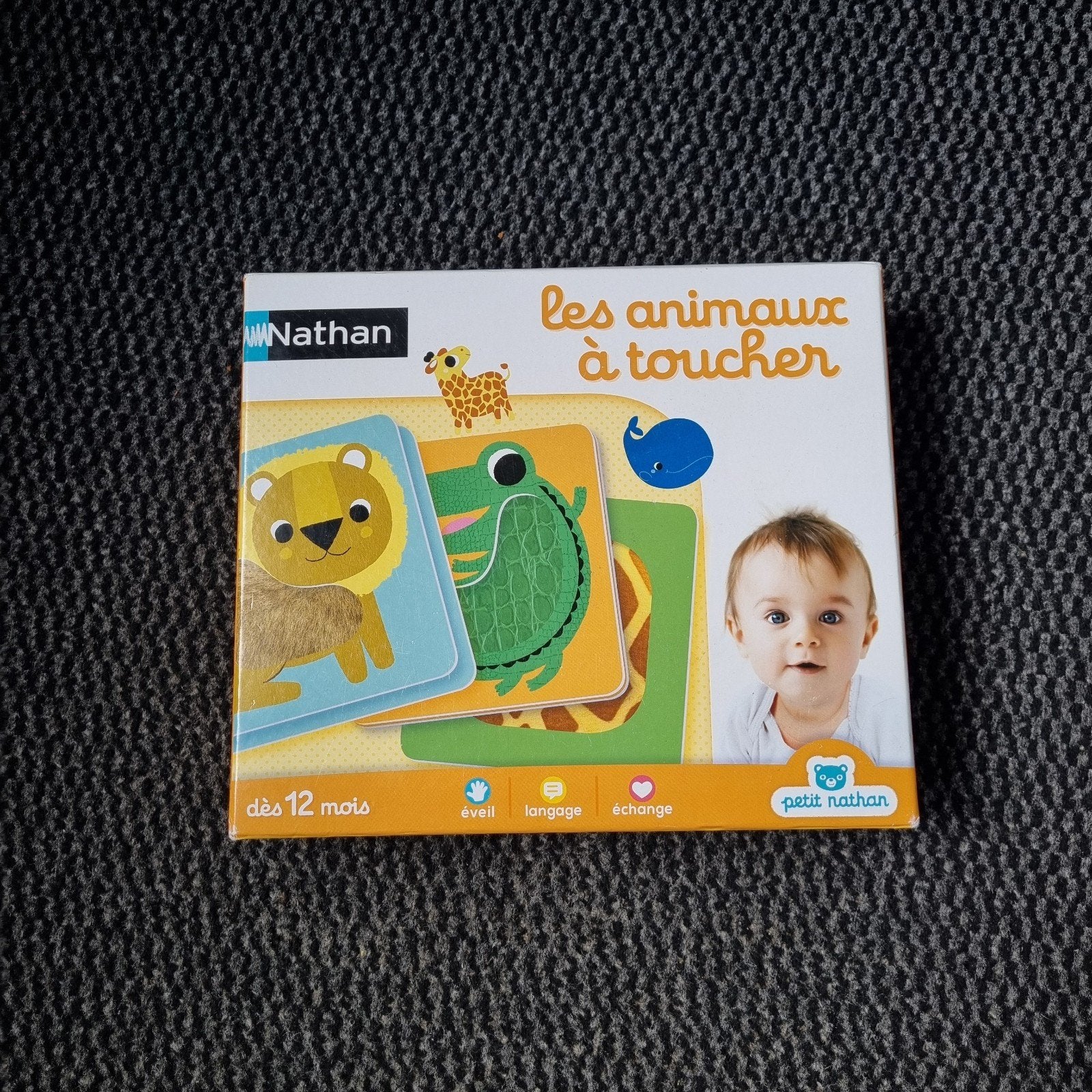 Dieren puzzel om aan te raken voel puzzel petit nathan, Ophalen