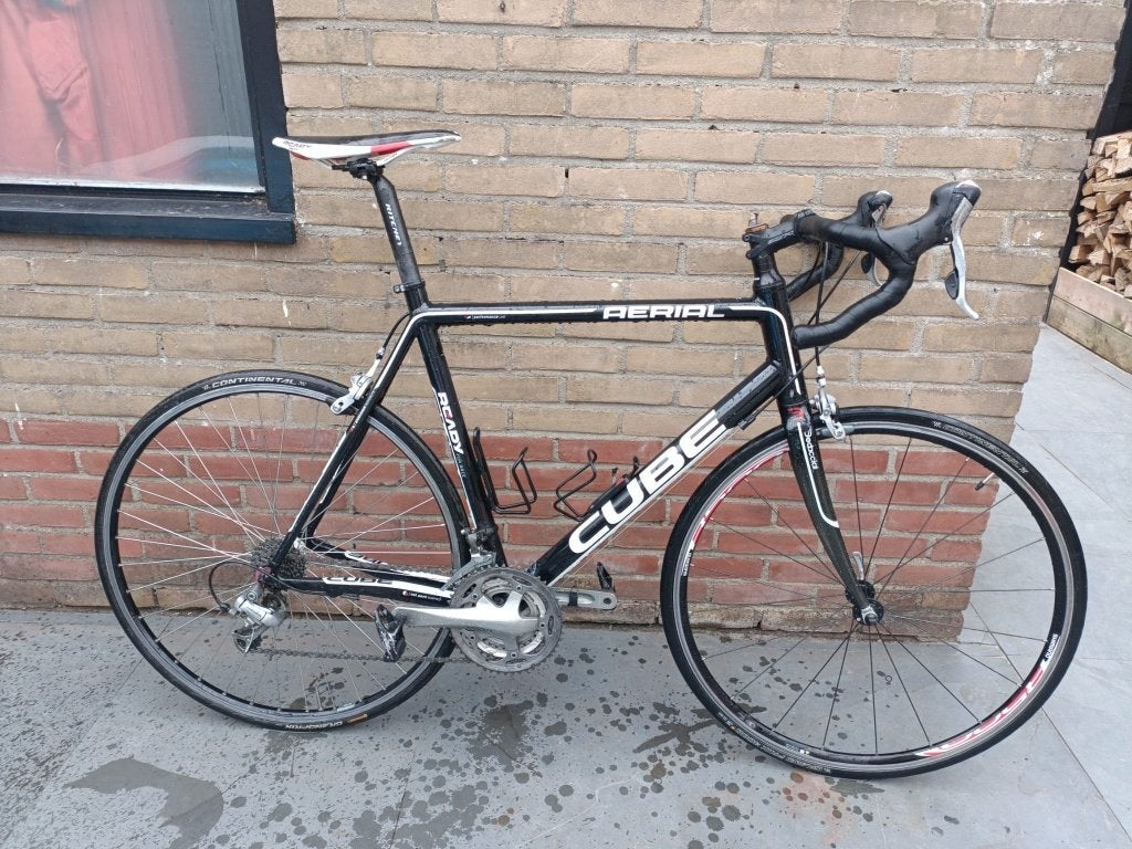 Cube Aerial racefiets –klaar om te rijden, Ophalen, Gebruikt, Helm