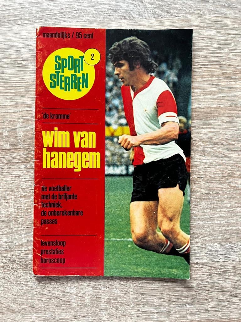 Sport Sterren: Wim van Hanegem - De Kromme, Ophalen of Verzenden, Gelezen, Onbekend, Balsport