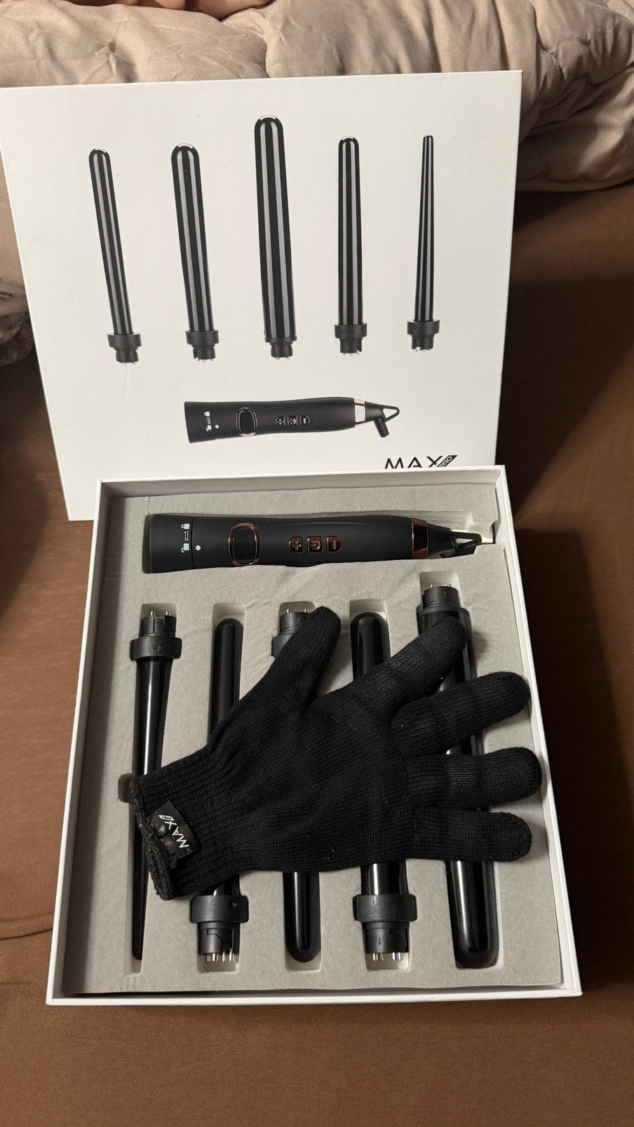 MAX Pro Miracle 5-in-1 krultang set., Ophalen of Verzenden, Zo goed als nieuw