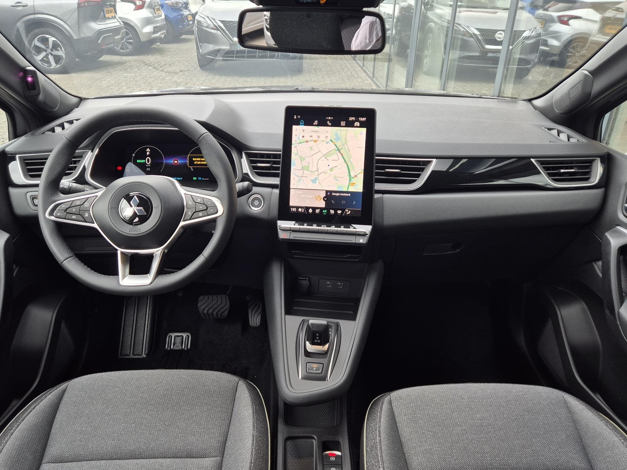 Mitsubishi ASX 1.8 HEV AT Executive | Built-in Google | Navi, Auto's, Stof, 4 cilinders, Met garantie (alle), Verwarmde buitenspiegels