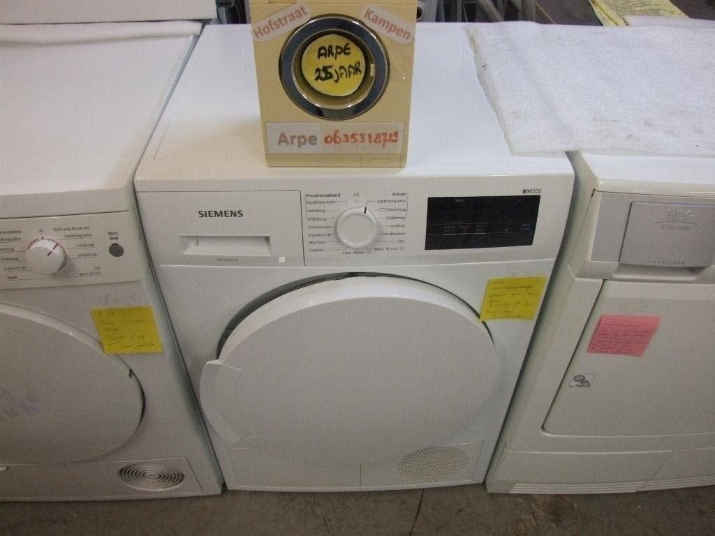 WARMTEPOMPDROGER 299 ARPE KAMPEN WITGOED 8kg siemens A++