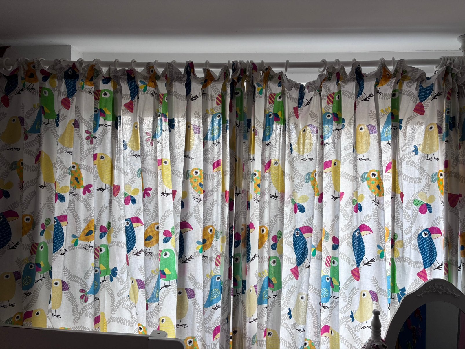 Gordijn kinderkamer, Inclusief ophangsysteem., Ophalen, Zo goed als nieuw, Gordijnen of Lamellen