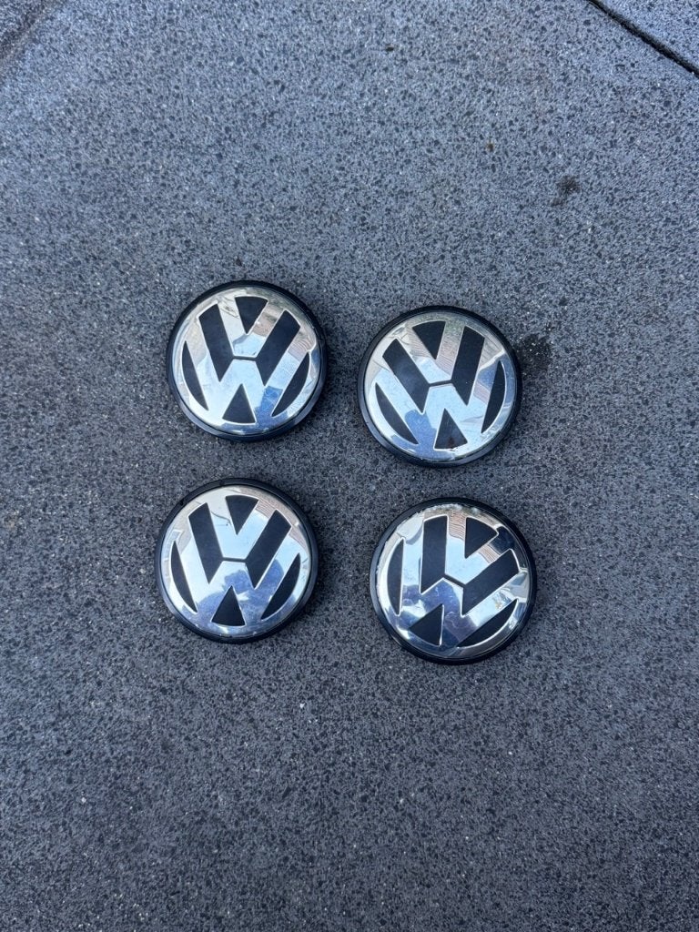 VW originele naafdoppen set 4 stuks, Ophalen, Gebruikt, Volkswagen