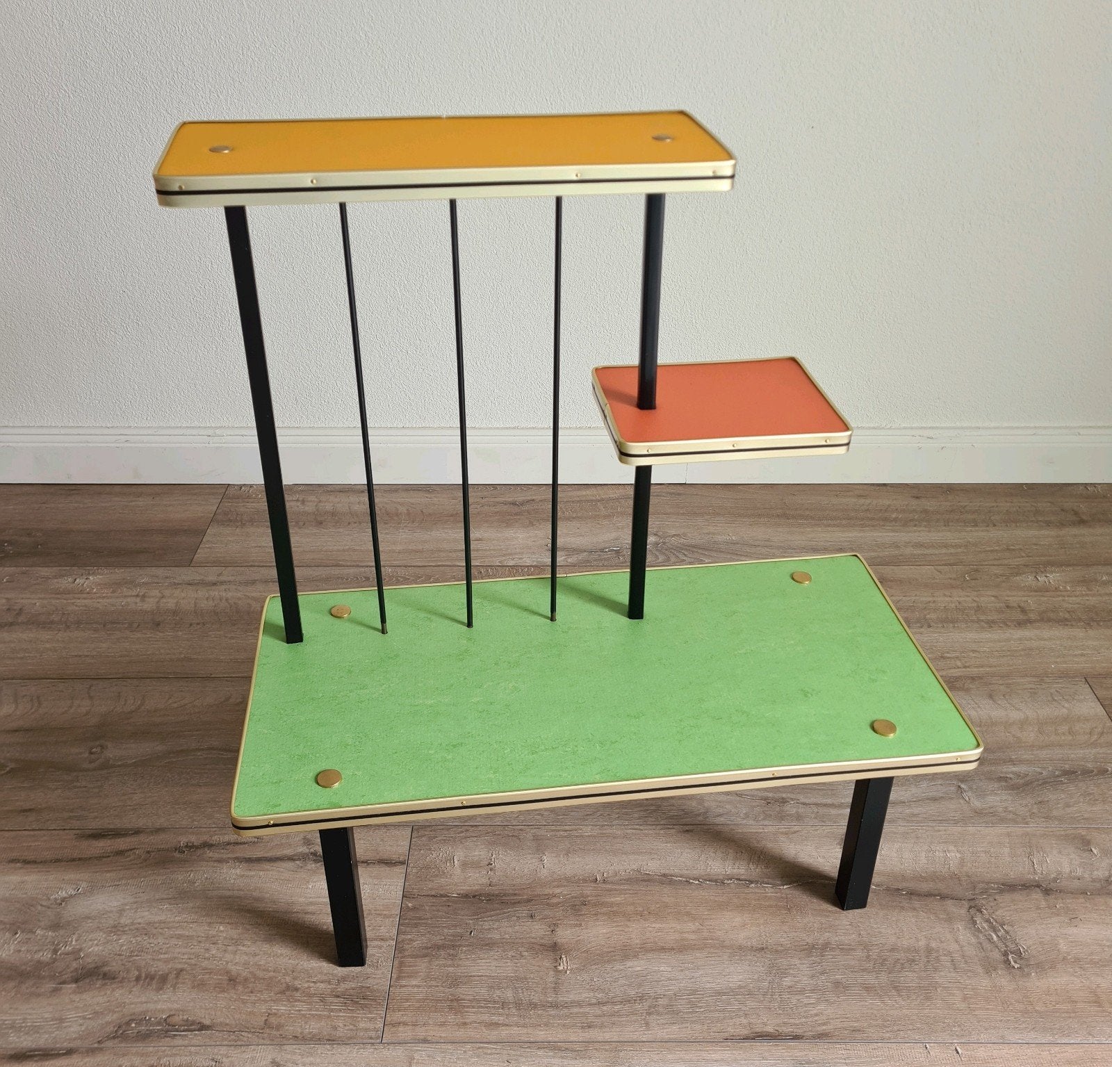 Vintage retro tafel plantentafel planten bijzettafel, Ophalen of Verzenden, Huis en Inrichting