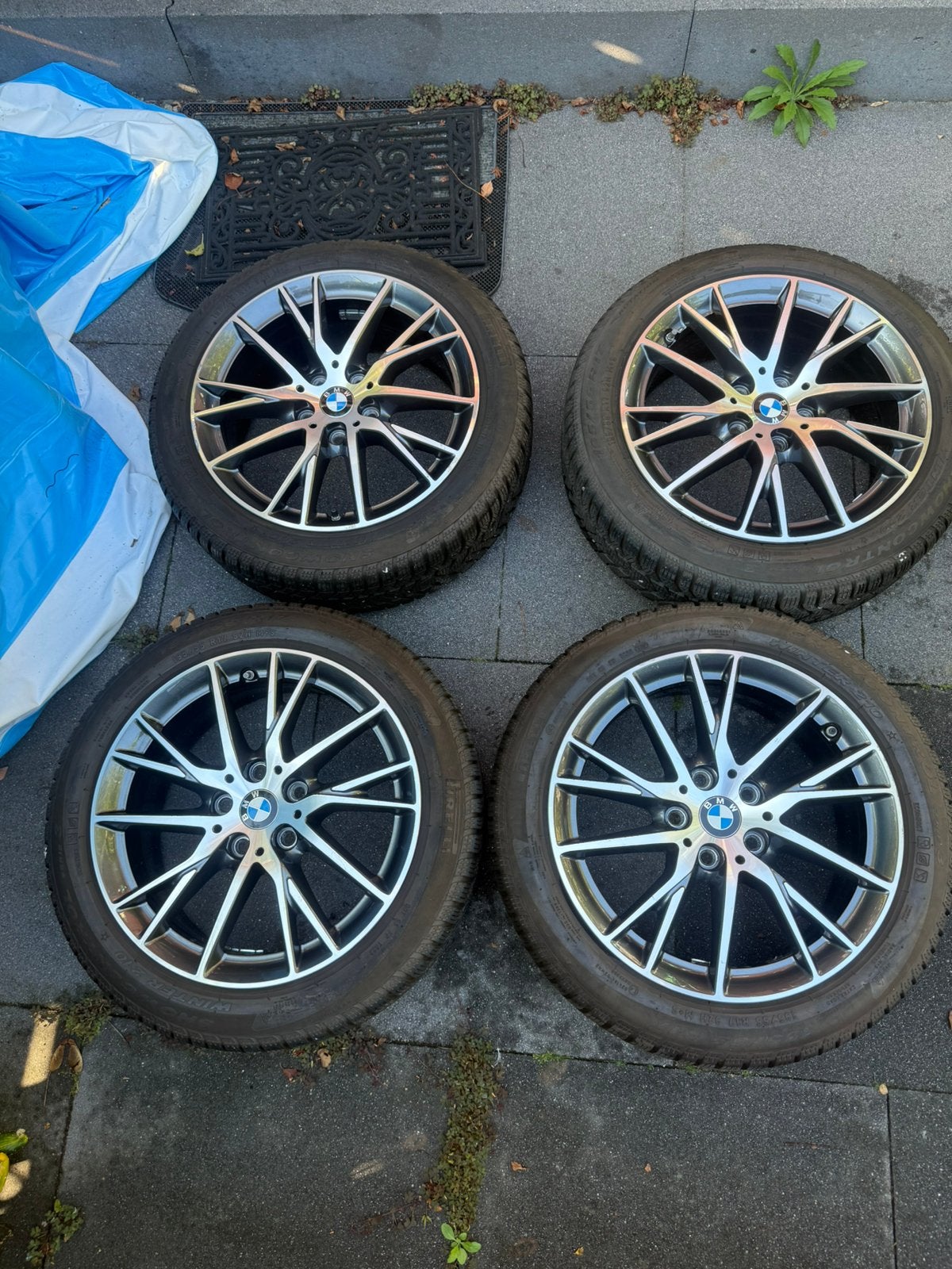 Originele BMW Styling velgen met Pirelli winterbanden, Auto-onderdelen, Banden en Velgen, Ophalen, Banden en Velgen, Nieuw, 17 inch