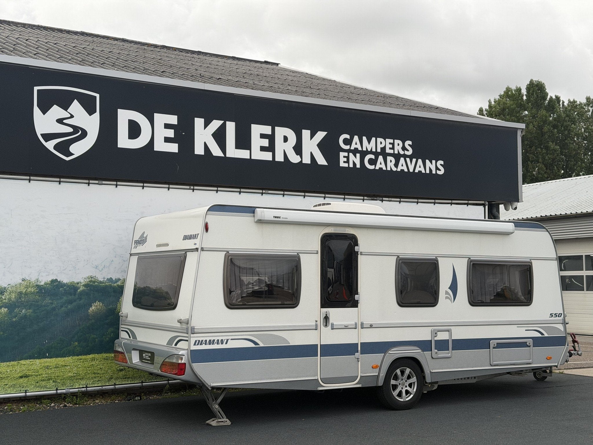 Fendt DIAMANT 550 TG (bj 2006), 7 tot 8 meter, Bedrijf, Info@deklerkcaravans.nl, Fendt