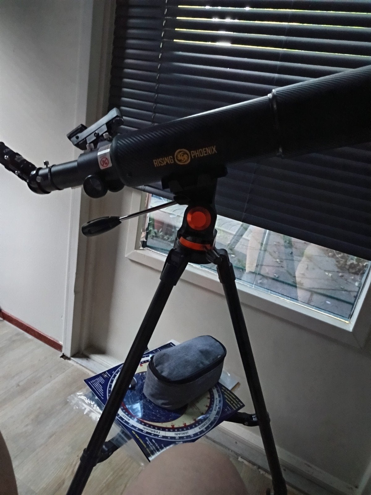 Rising Phoenix telescoop, Audio, Tv en Foto, Optische apparatuur | Telescopen, Ophalen, Minder dan 80 mm, Lenzentelescoop (refractor)
