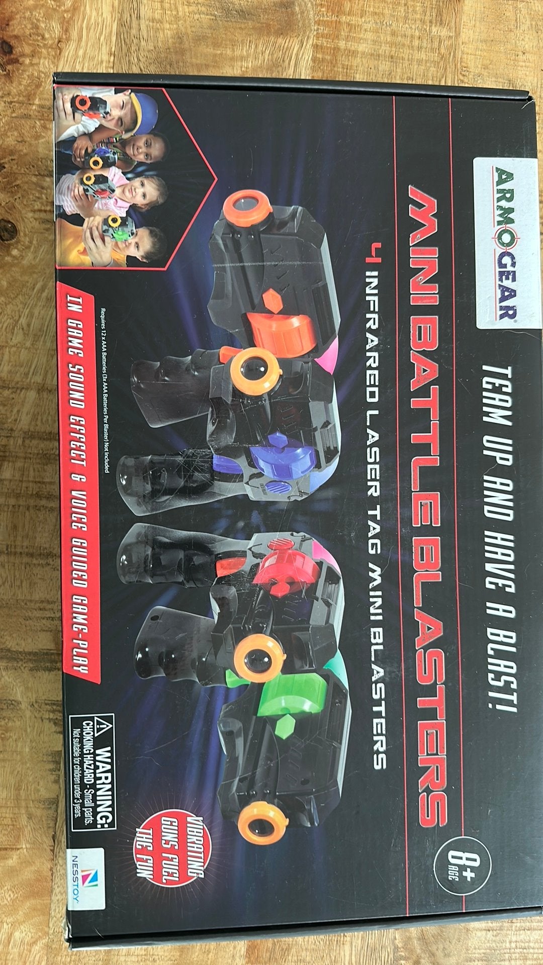 Speelgoed ArmoGear Mini Battle Blasters Tag Set (4 spelers), Kinderen en Baby's, Ophalen of Verzenden, Nieuw