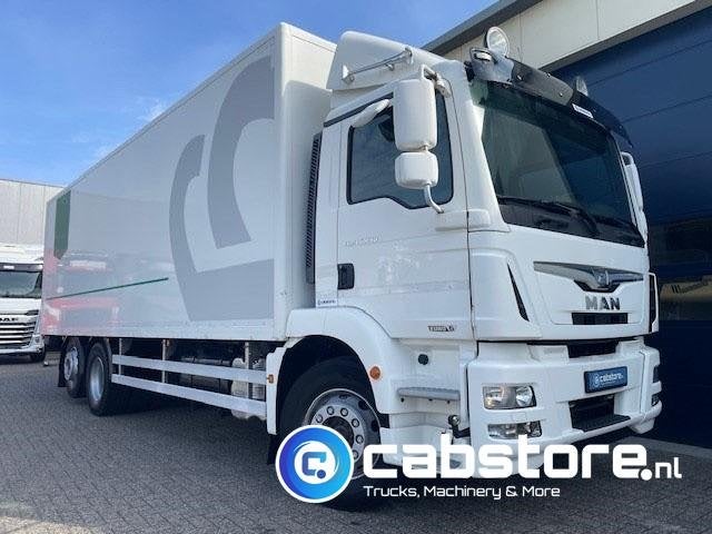 MAN TGM 26.290 6x2-4 BL Euro 6 - Bakwagen - Bouwjaar 12-2013, 290 pk, Stof, Euro 6, Achteruitrijcamera