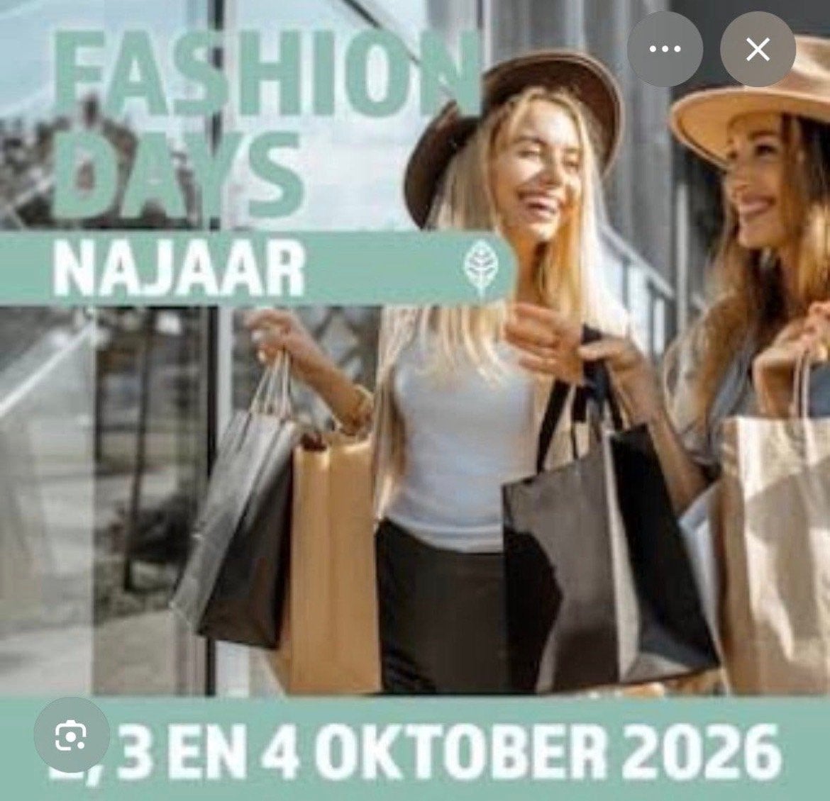 Fashion Days Najaar - 3 oktober 2026, Kleding | Dames, Verzenden, Nieuw