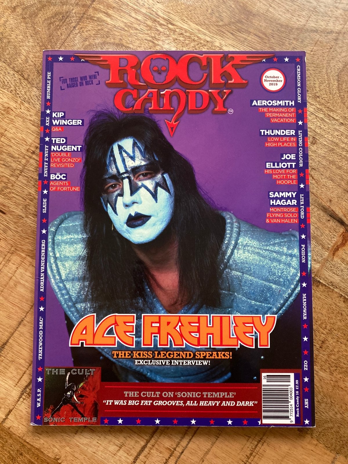 ROCK CANDY Magazine WASP Vandenberg CULT Lita Ford MANOWAR, Boeken, Tijdschriften en Kranten, Ophalen of Verzenden, Zo goed als nieuw
