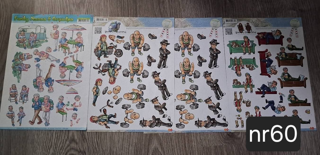 Diverse sets knipvellen beschikbaar, Ophalen of Verzenden, Zo goed als nieuw, Overige thema's, Knipvel