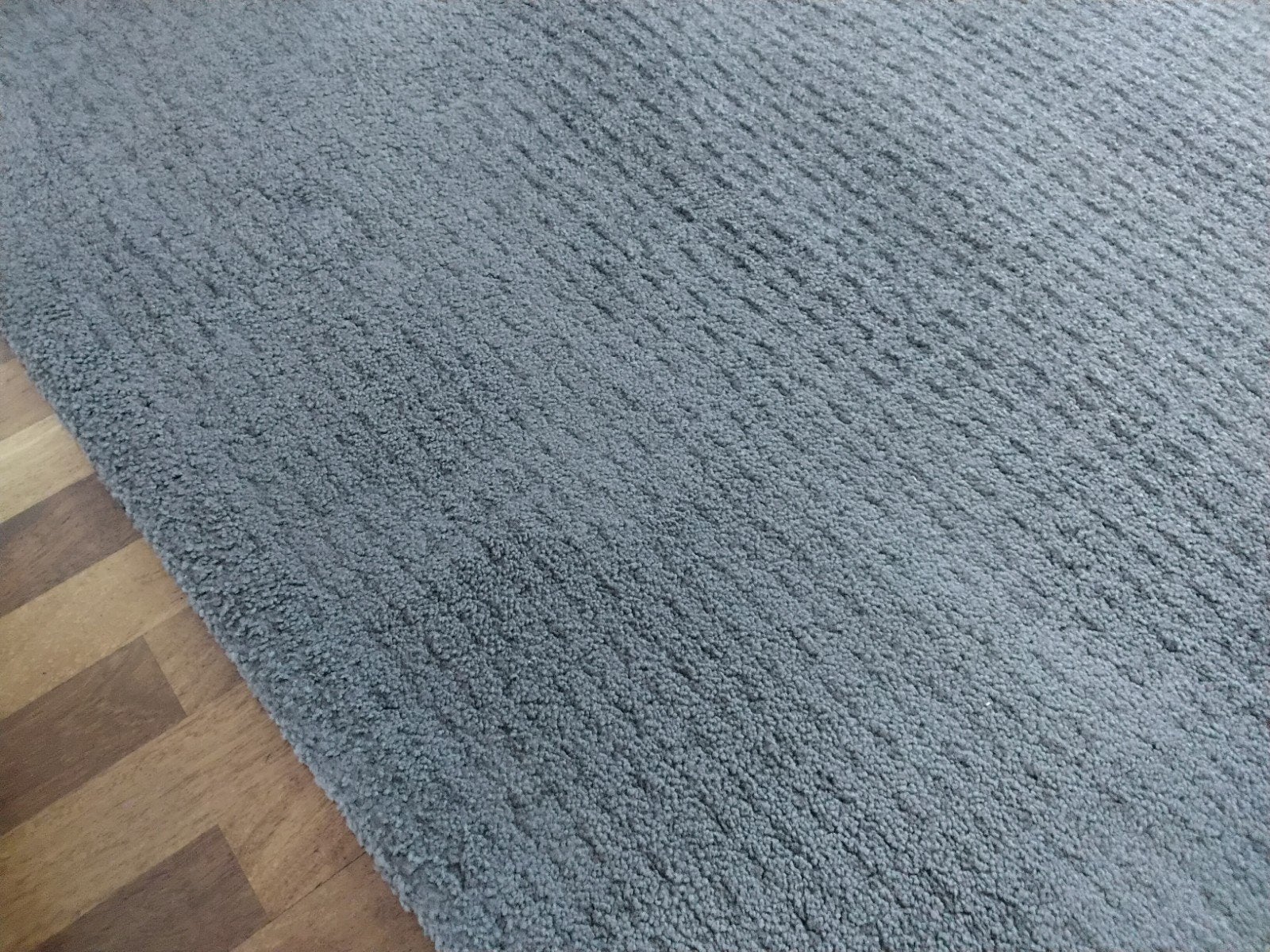 Vloerkleed  grijs--blauw. 170/240, Ophalen of Verzenden, Gebruikt