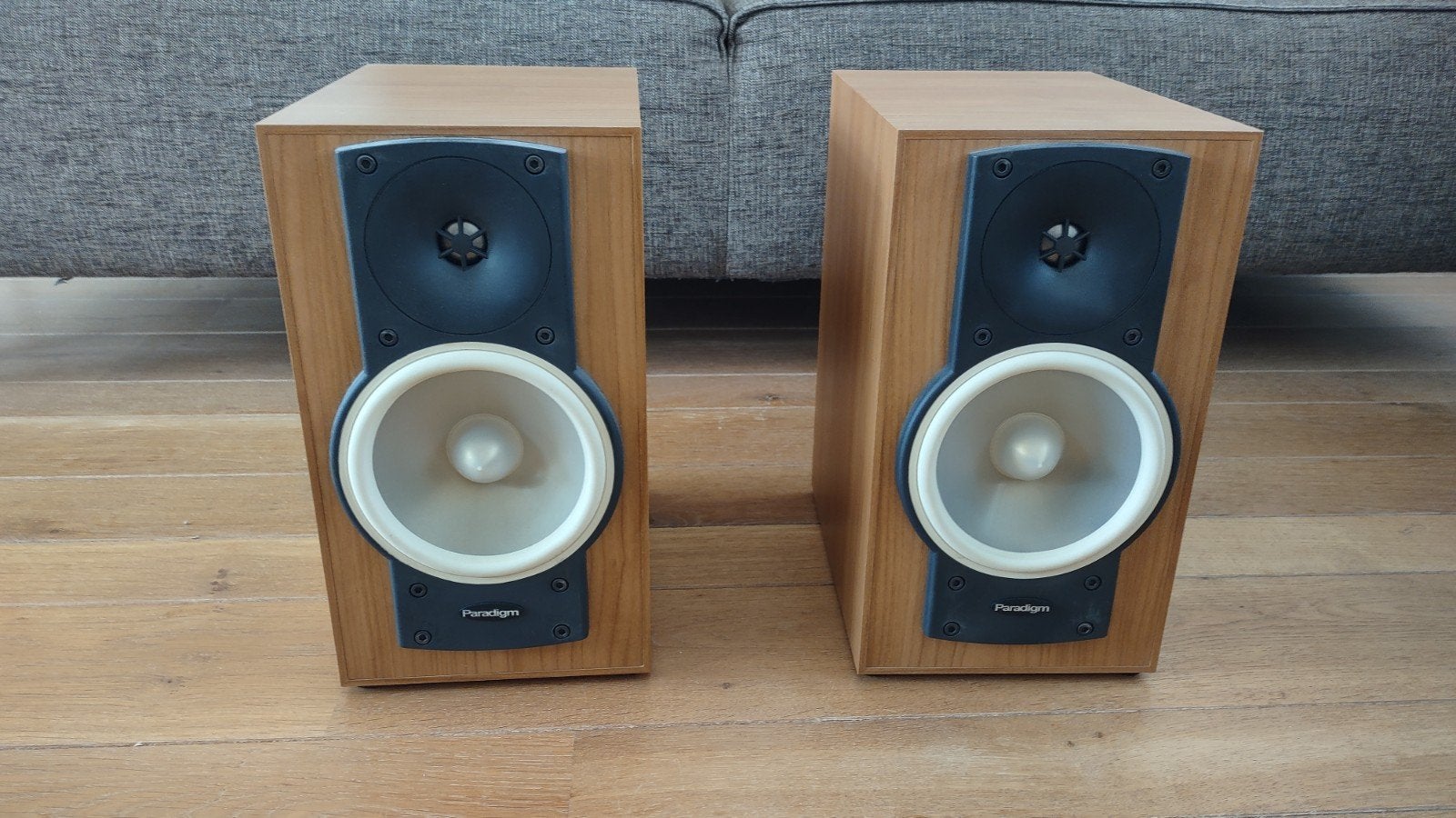 Paradigm Mini Monitor v.5 Boekenplank Luidsprekers, Gebruikt, Basreflex, Minder dan 60 watt, Boekenplank luidspreker