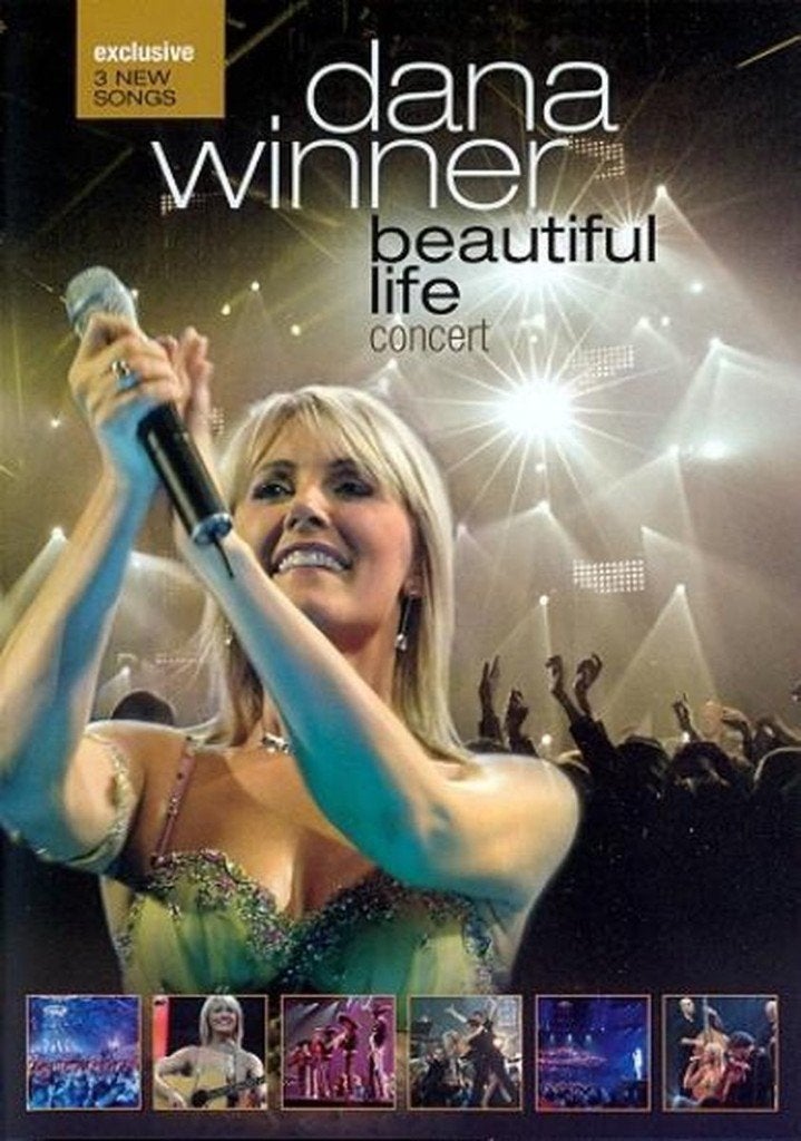 Dana Winner - Beautiful Life Concert DVD (exclk 3 nieuwe), Bonusmateriaal, Alle leeftijden, Concert, Nieuw in verpakking