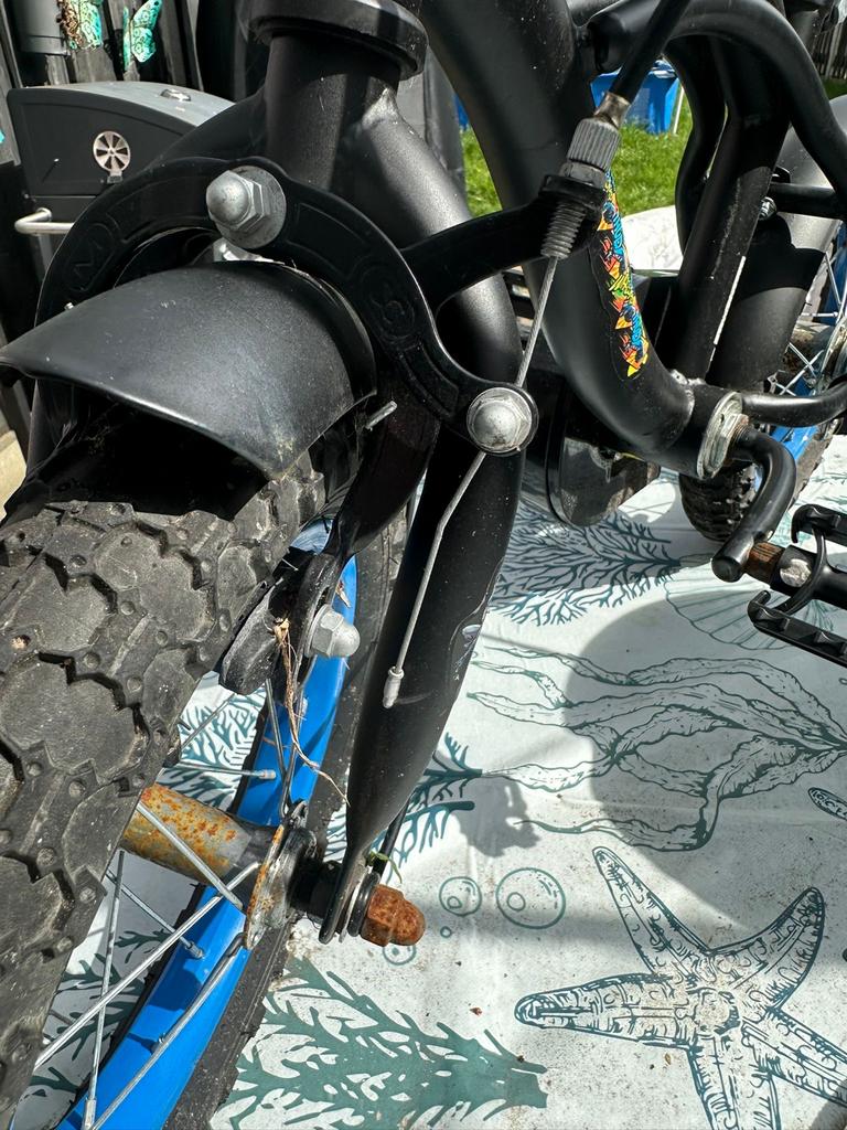 Badman kinderfiets 12 inch, Ophalen of Verzenden, Zo goed als nieuw, Minder dan 16 inch, Zijwieltjes