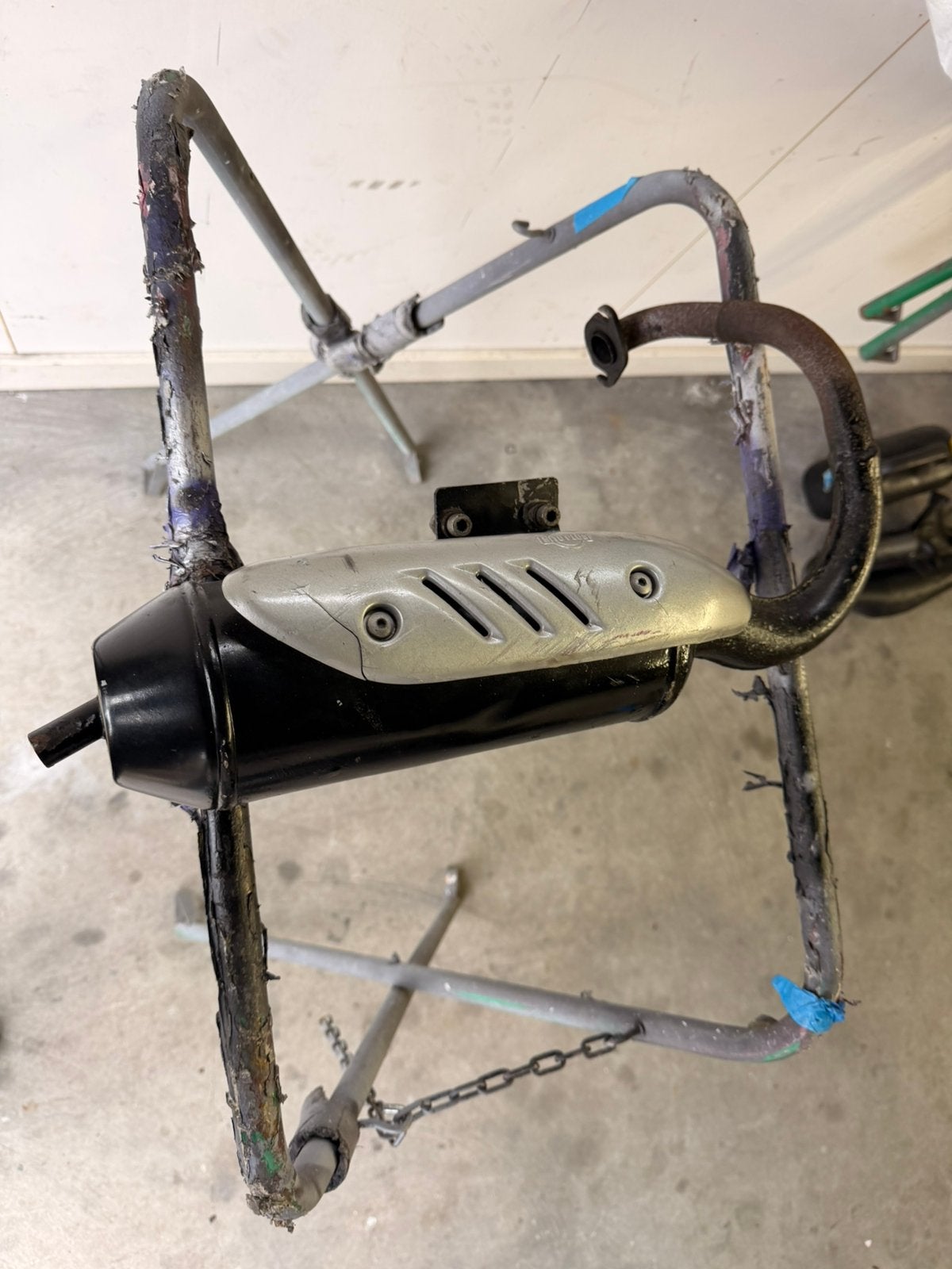 SitoPlus - Peugeot verticaal Snor, Fietsen en Brommers, Ophalen of Verzenden, Gebruikt, Uitlaat, Peugeot