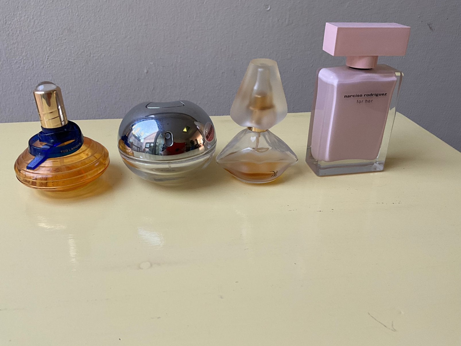 Lege parfumflesjes, Ophalen of Verzenden, Gebruikt, Parfumfles
