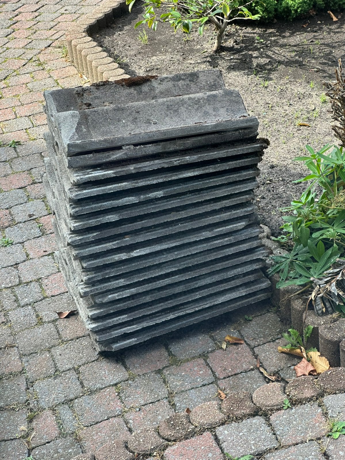 16x dak pannen, Ophalen, Steen of Klei, Zo goed als nieuw, Minder dan 5 m²