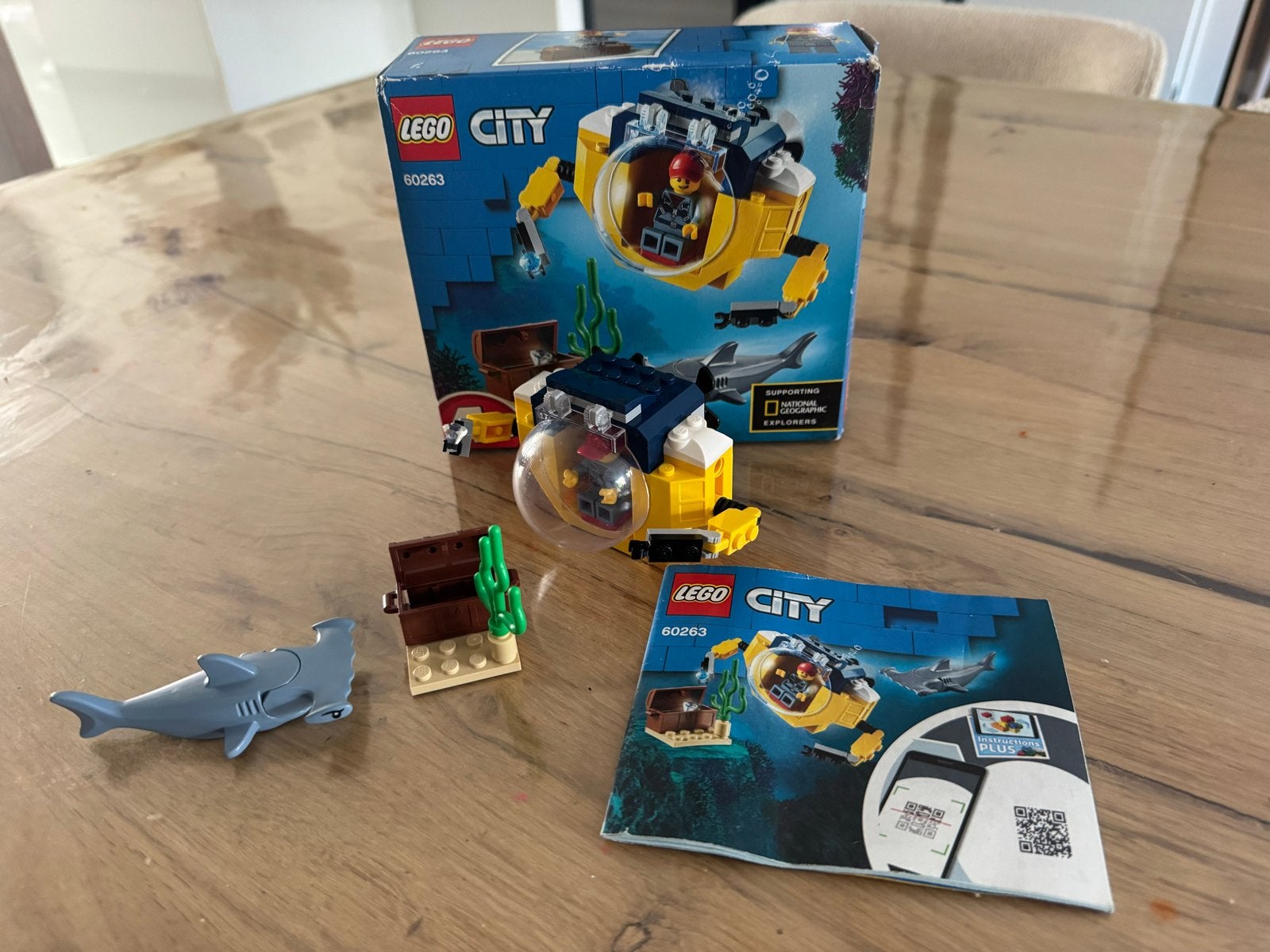 Lego City 60263 - Mini-Onderzeeër, compleet, Lego, Ophalen of Verzenden, Compleet, Complete set