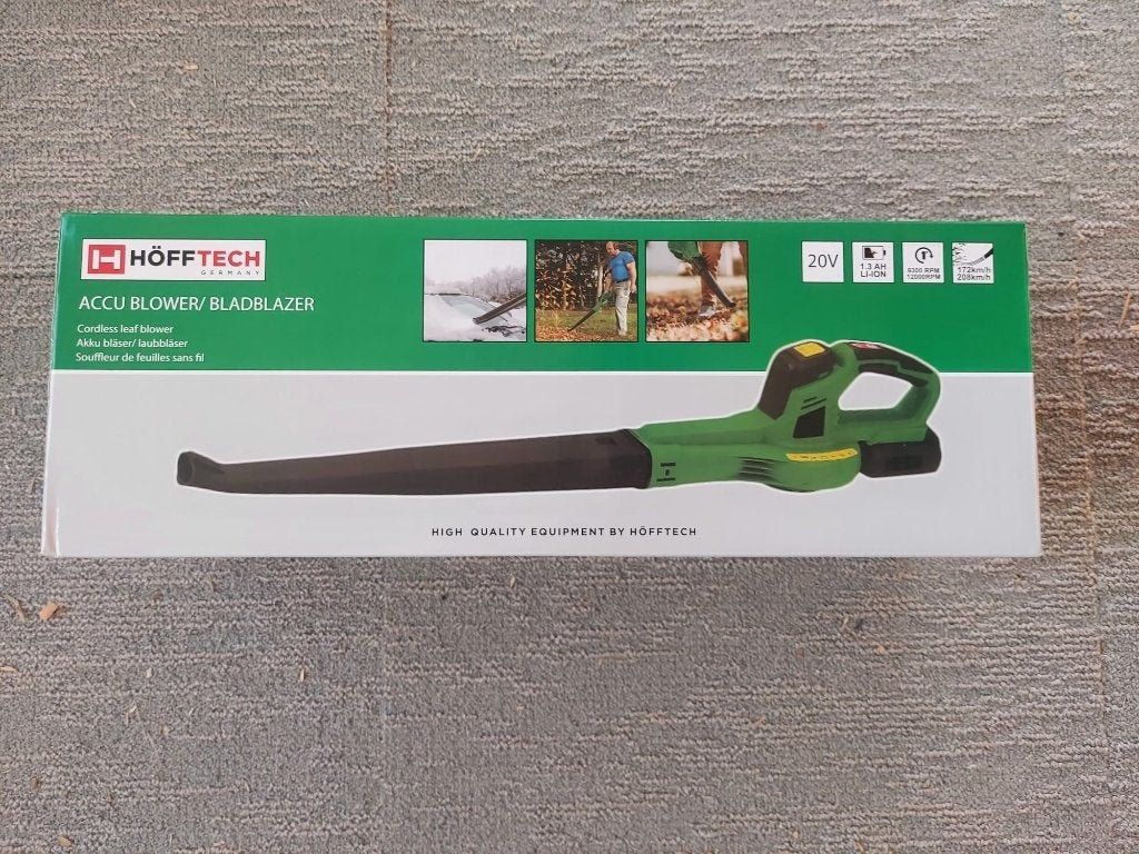 Höfftech Accu bladblazer 20V 1300 mAh, Tuin en Terras, Hofftech, Nieuw, Ophalen of Verzenden, Accu