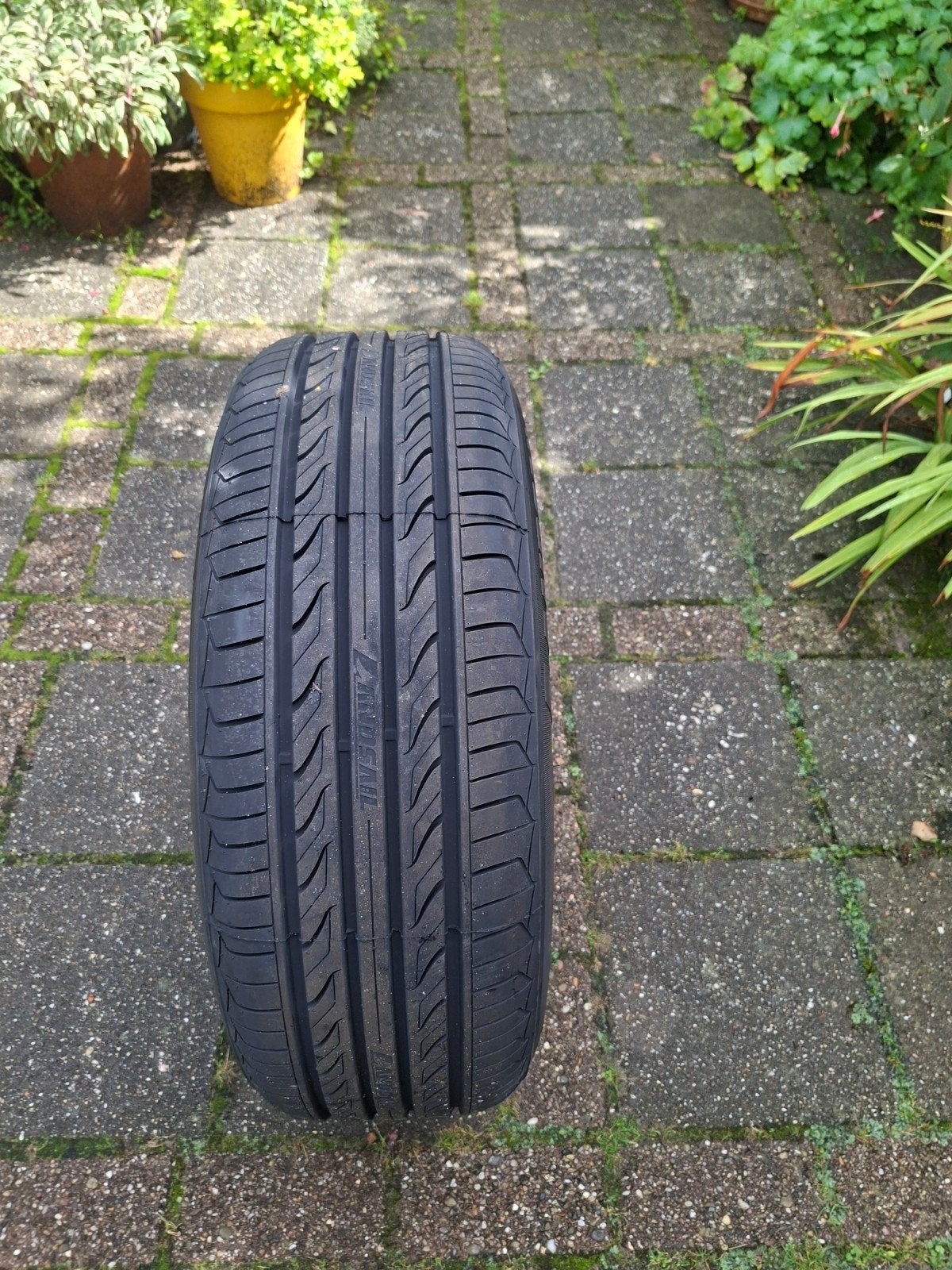 Landsail 215/60R16 Zomerband op stalen velg, Ophalen, 215 mm, 16 inch, Banden en Velgen