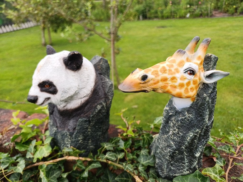 Giraf nijlpaard olifant panda wolf aap stolp, Ophalen