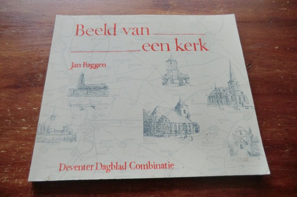 boek - Beeld van een kerk - Jan Baggen / kerken in Nederland, Ophalen of Verzenden, Gelezen