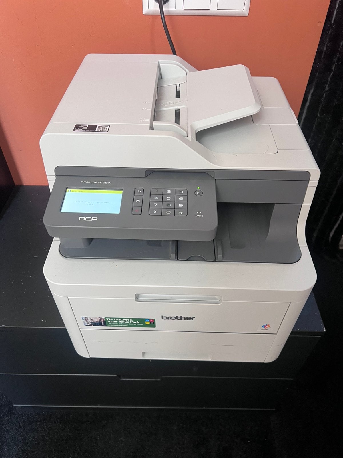 Brother DCP-L3550CDW kleurenlaserprinter – defect, Ophalen, Zo goed als nieuw