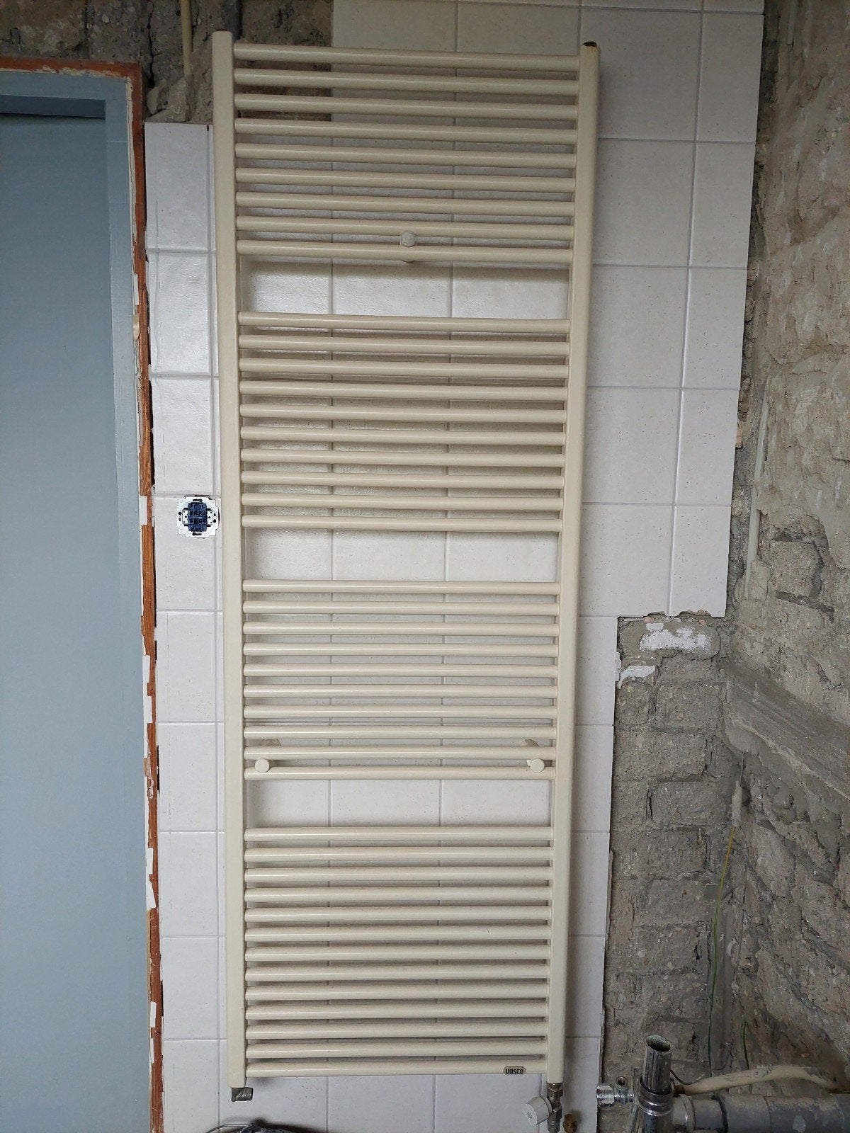 Handdoekradiator / Designradiator, Doe-het-zelf en Verbouw, Ophalen, Gebruikt, Radiator, Minder dan 60 cm