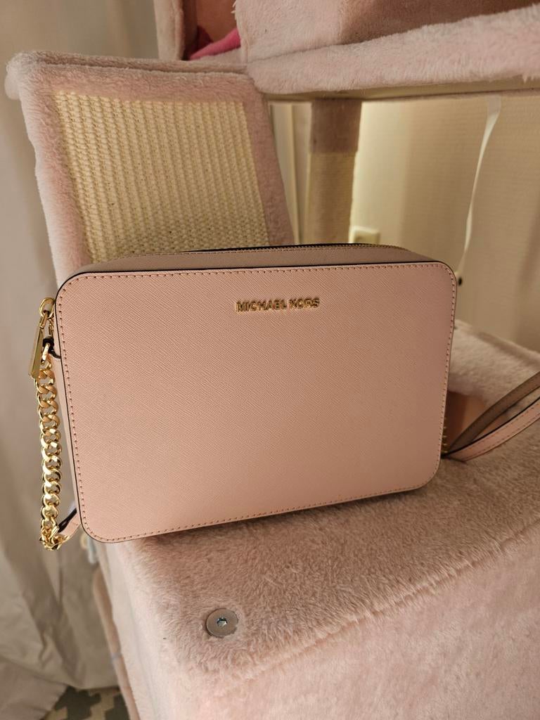 Michael kors tas, Sieraden, Tassen en Uiterlijk, Tassen | Damestassen, Ophalen of Verzenden, Zo goed als nieuw, Roze, Schoudertasje