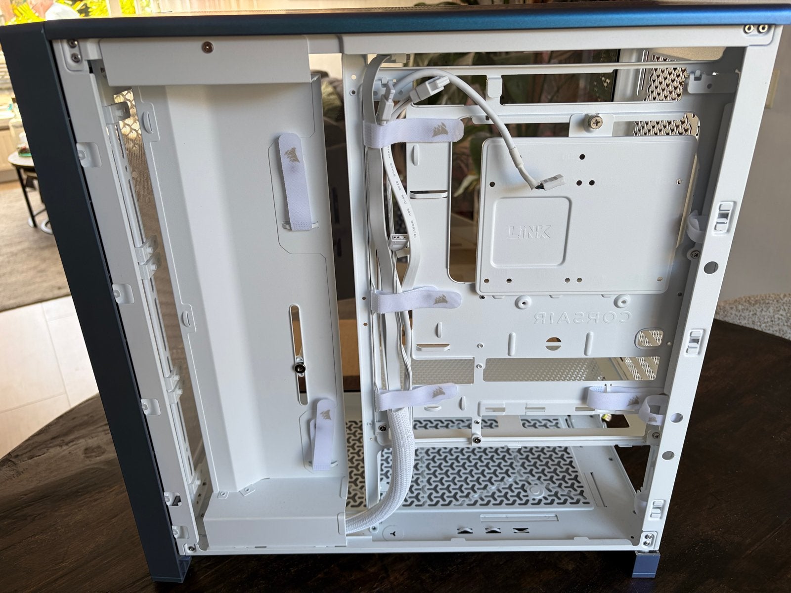 Corsair 4000D Airflow PC-behuizing - Blauw/Wit, Computers en Software, Computerbehuizingen, Nieuw, Ophalen of Verzenden