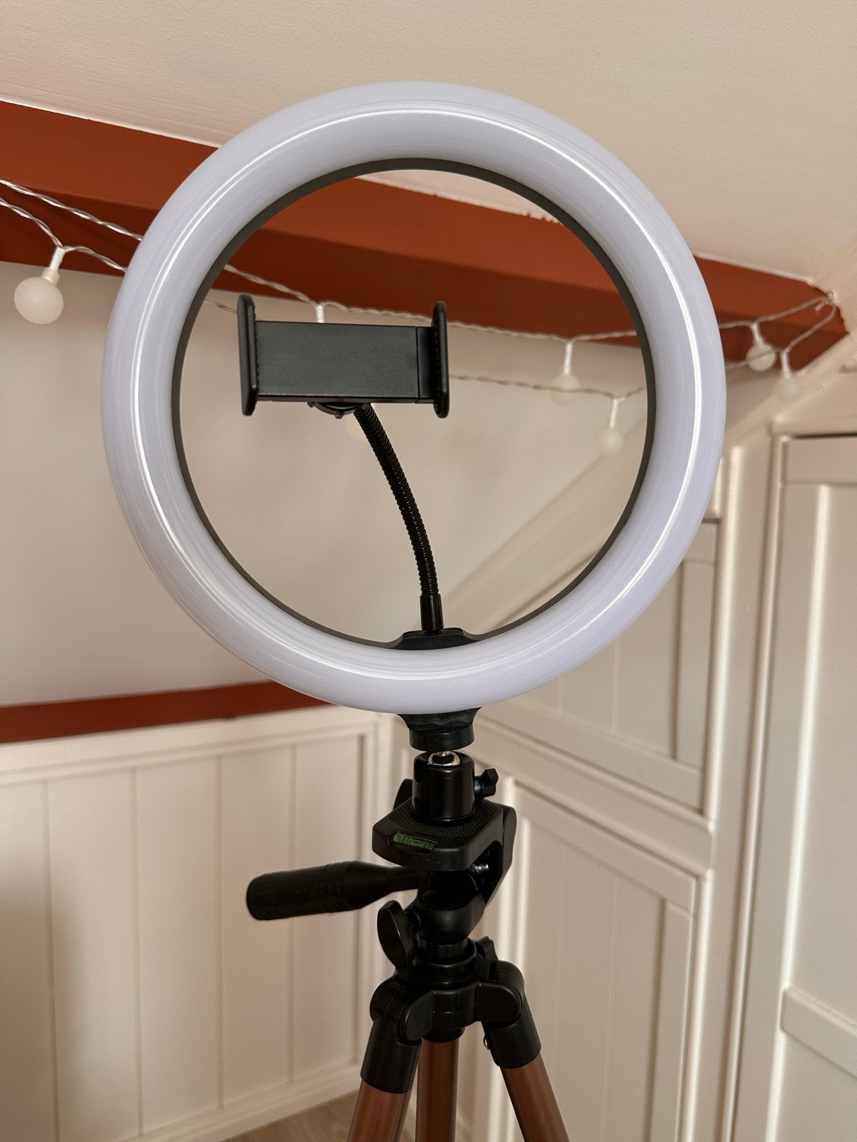StudioMe Telefoonstatief met Ringlamp, Overige merken, Statief, Verzenden, Zo goed als nieuw