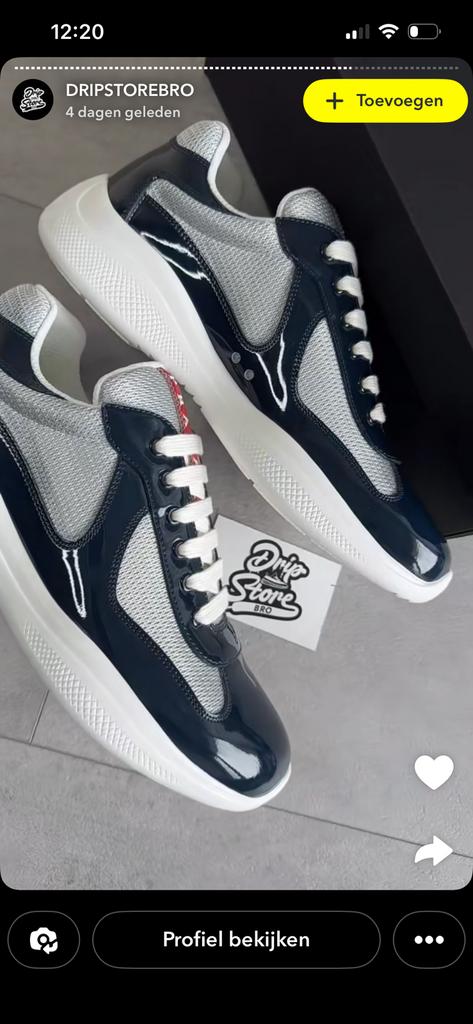 Nieuwe prada’s, Ophalen of Verzenden, Zo goed als nieuw, Zwart