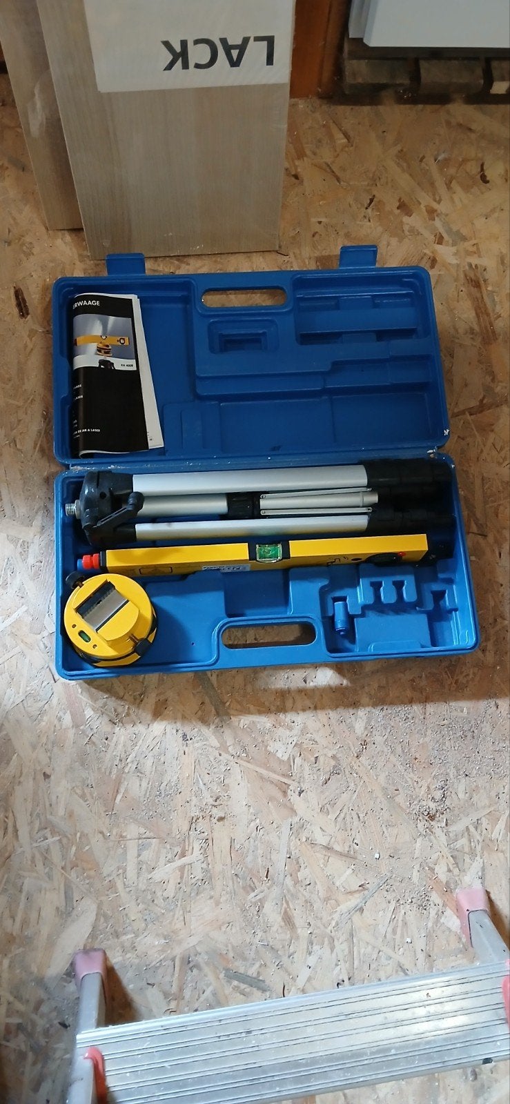 Waterpas met laser., Ophalen, Overige meters