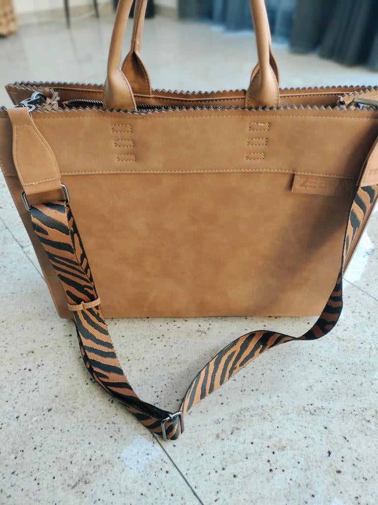 Zebra Shopper/Handtas - Zo goed als nieuw, Sieraden, Tassen en Uiterlijk, Tassen | Damestassen, Ophalen of Verzenden, Zo goed als nieuw